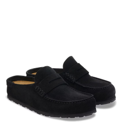 Naples Wrapped Black Suede (Women)
