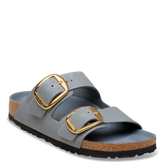 Arizona Big Buckle Basalt Grey Leather (Women)