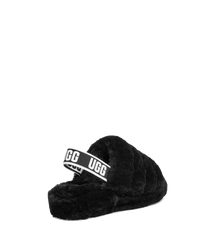 Fluff Yeah Slide Black (Women) - FINAL SALE