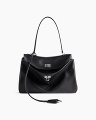 Women's Vintage Oil Waxed Leather Tote Bag