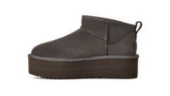 Classic Ultra Mini Platform Charcoal (Women)