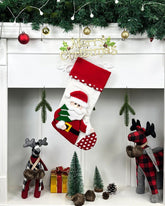 Needlepoint Personalized Christmas Stocking (Style A)