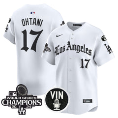 Dodgers 2025 LA Gothic Style Vapor Premier Limited Jersey - All Stitched