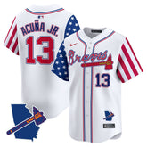 ATL 2025 Independence Day Vapor Premier Limited Jersey N1 - All Stitched