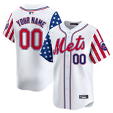 NYM 2025 Independence Day Vapor Premier Limited Custom Jersey - All Stitched