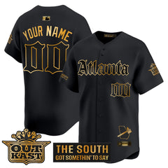 ATL 'Gothic South x Outkast Edition' Gold Vapor Premier Limited Custom Jersey - All Stitched