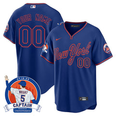 NYM David Wright "Mets Legend" Custom Jersey - All Stitched