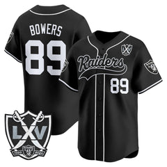 LVR 65th Anniversary Patch Vapor Baseball Jersey - All Stitched