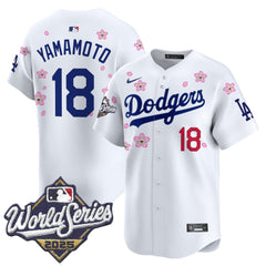Dodgers 2025 World Series x Tokyo Series Vapor Premier Limited Jersey - All Stitched