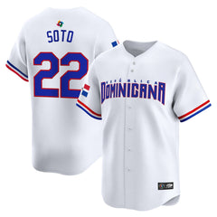 Team Dominican Republic World Baseball Classic Vapor Premier Jersey - 2026 Roster - All Stitched