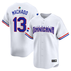 Team Dominican Republic World Baseball Classic Vapor Premier Jersey - 2026 Roster - All Stitched