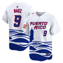 Team Puerto Rico World Baseball Classic Vapor Premier Jersey - 2026 Roster - All Stitched