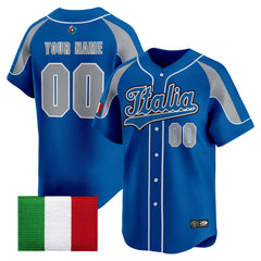 Team Italy 2026 World Baseball Classic Vapor Premier Custom Jersey - All Stitched