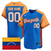 Team Venezuela World Baseball Classic Vapor Premier Custom Jersey - 2026 Roster - All Stitched