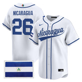 Team Nicaragua 2026 World Baseball Classic Vapor Premier Jersey - All Stitched