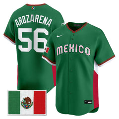 Team Mexico World Baseball Classic Vapor Premier Jersey - 2026 Roster - All Stitched