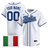 Team Italy 2026 World Baseball Classic Vapor Premier Custom Jersey - All Stitched