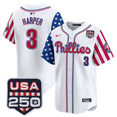 PHI America250 Edition Vapor Premier Limited Jersey - All Stitched