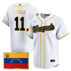 Team Venezuela World Baseball Classic Gold Vapor Premier Jersey - All Stitched