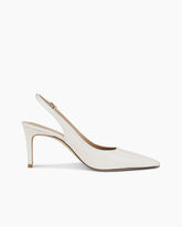 Women‘s Minimalist Pointed Toe Slingback Heels Pumps