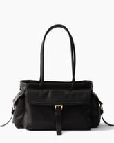 Medium Explorer Leather Tote Bag