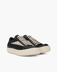 Men's Weekend Outing Black White Vintage Sneakers