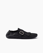 Women's Yeager Leather Shoes with Buckle