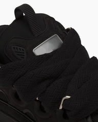 Women's Leather Chunky Curb Sneakers