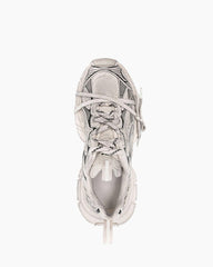 Men's Streetwear Mesh Distressed Sneakers