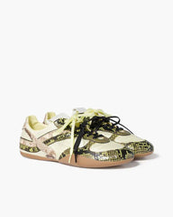 (Pre-sale)Women's City Stroll Distressed-Effect Leather Sneakers