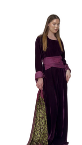 Royal Velvet Long Sleeve Jumpsuit