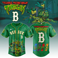 BOS x Ninja Turtles Night Game Limited Edition Printed Jersey 2025