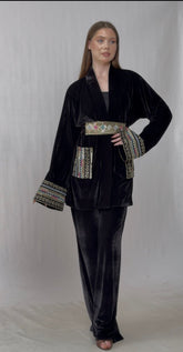 Midnight Royal Velvet 3-Piece Set