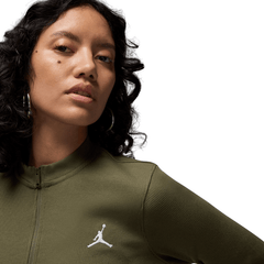 Air Jordan 1/2-Zip Long-Sleeve Knit Dress - Women's