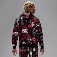 Air Jordan Essentials Printed Fleece Pullover Hoodie - Men's