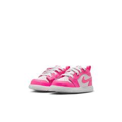 Air Jordan 1 Low ALT "Pink Foam Summit White Hyper Pink" - Toddler