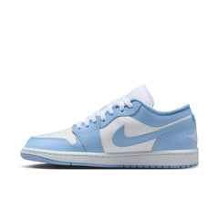 Air Jordan 1 Low White "Aluminum" - Women's