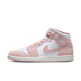 Air Jordan 1 Mid "Pink Suede" - Men's
