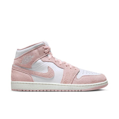 Air Jordan 1 Mid "Pink Suede" - Men's