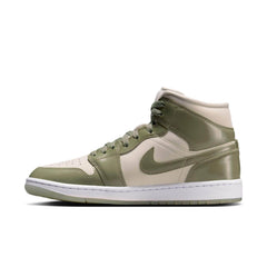 Air Jordan 1 Mid SE "Sea Glass Oil Green" - Women's