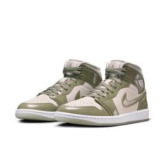 Air Jordan 1 Mid SE "Sea Glass Oil Green" - Women's