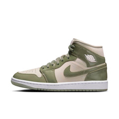 Air Jordan 1 Mid SE "Sea Glass Oil Green" - Women's