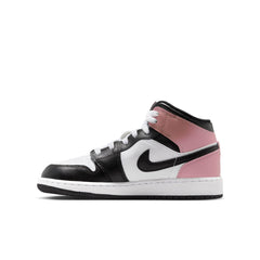 Air Jordan 1 Mid "White Rust Pink Black" - Non adult