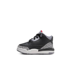 Air Jordan 3 Retro "Black Cement" - Toddlers