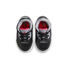 Air Jordan 3 Retro "Black Cement" - Toddlers
