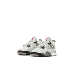 Air Jordan 4 Retro "White Cement" - Toddler