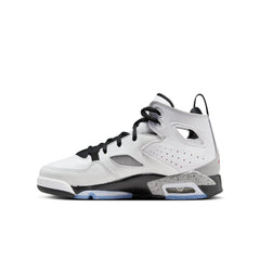 Air Jordan Flight Club '91 "White Black Metallic Silver Gym Red"