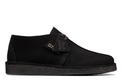 Clarks Desert Trek Black Sde - Men's