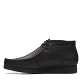 Clarks Wallabee black leather - Men's