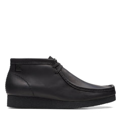 Clarks Wallabee black leather - Men's